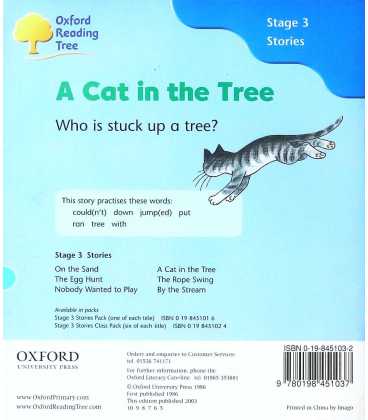 A Cat in the Tree Back Cover