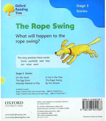 The Rope Swing Back Cover