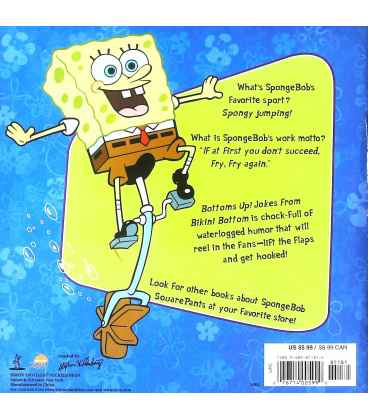 Bottoms Up! Jokes from Bikini Bottom (Spongebob Squarepants) Back Cover