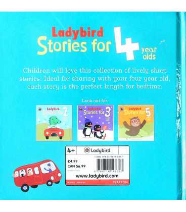 Ladybird Stories for 4 Year Olds Back Cover