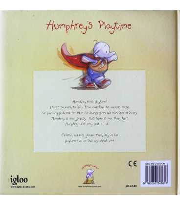 Humprey's Playtime Back Cover