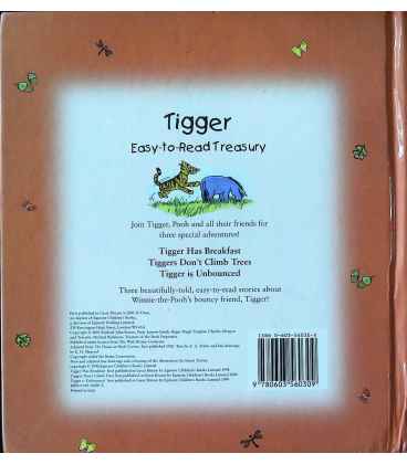 Tigger (Easy to Read Treasury) Back Cover