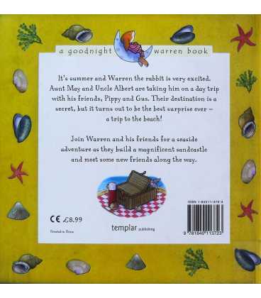 Warren and the Sandcastle Back Cover