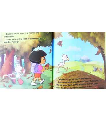 Dora's Search for the Seasons (Dora the Explorer) Inside Page 2