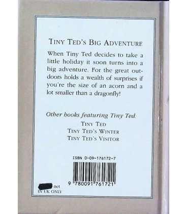 Tiny Ted's Big Adventure Back Cover