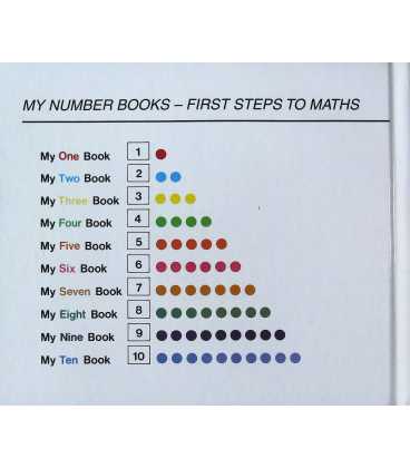 My Eight Book (My First Steps to Maths) Back Cover