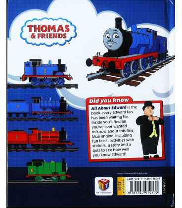 All About Edward the Blue Engine (Thomas & Friends) Back Cover