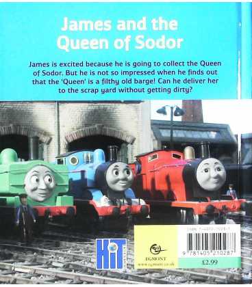 James and the Queen of Sodor (Thomas & Friends) Back Cover