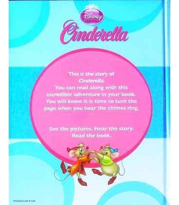 Cinderella Back Cover