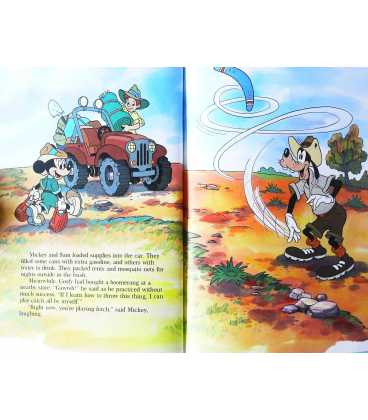 Mickey and Goofy Down Under: An Adventure in Australia Inside Page 2