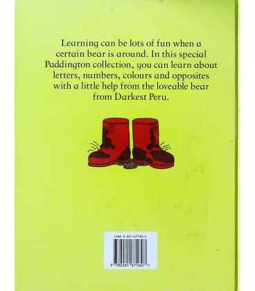 Learn with Paddington Back Cover