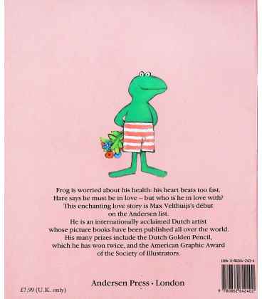 Frog in Love Back Cover