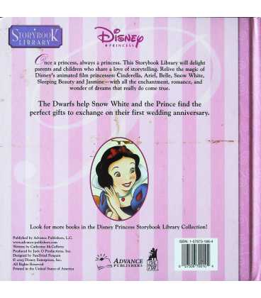 Two Hearts As One (Disney Princess) Back Cover