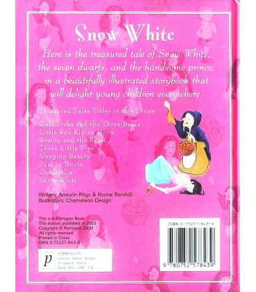 Snow White (Treasured Tales) Back Cover