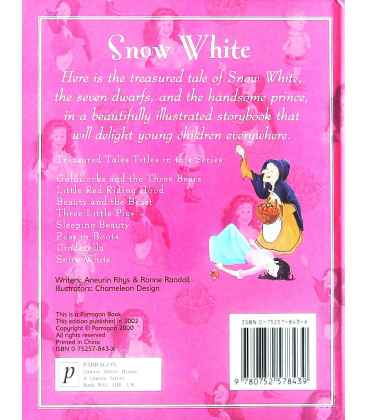 Snow White (Treasured Tales) Back Cover