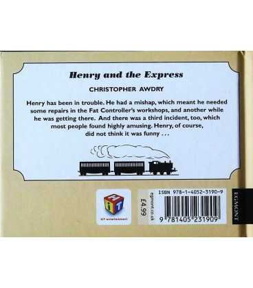 Henry and the Express (Railway Series) Back Cover
