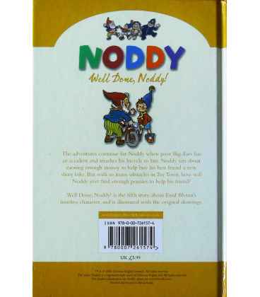 Well Done Noddy! Back Cover