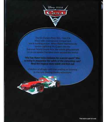 Cars 2 Back Cover