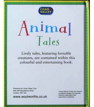 Animal Tales Back Cover