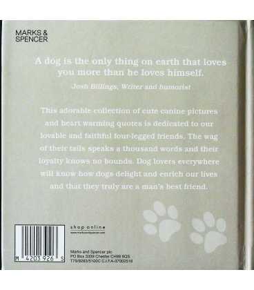 A Dog's Life Back Cover