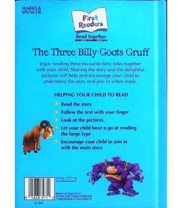 The Three Billy Goats Gruff Back Cover