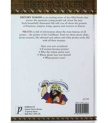 Pirates (History Makers) Back Cover