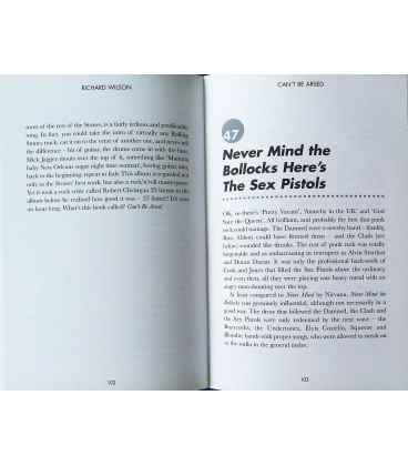 Can't Be Arsed Inside Page 1