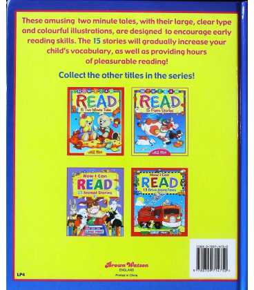 Now I Can Read 15 Toy Box Tales Back Cover
