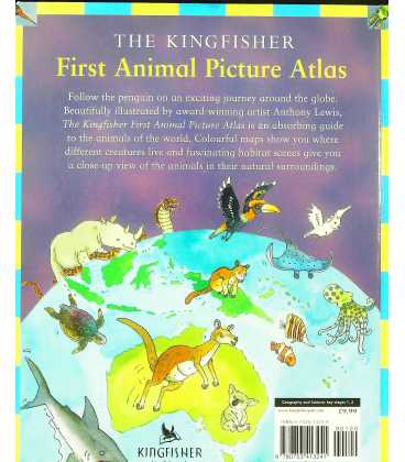 The Kingfisher First Animal Picture Atlas Back Cover