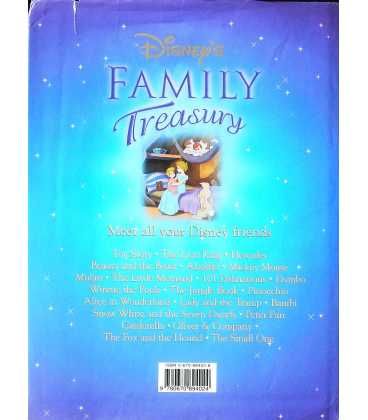 Disney's Family Treasury Back Cover
