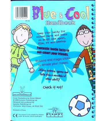 Cool and Blue Handbook Back Cover