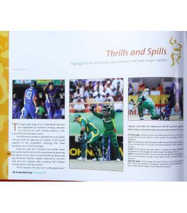 The Legacy: The ICC Cricket World Cup 2007 Commemorative Book Inside Page 1