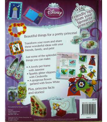 Disney Princess Craftbook Back Cover