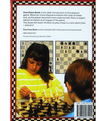First Chess Book Back Cover