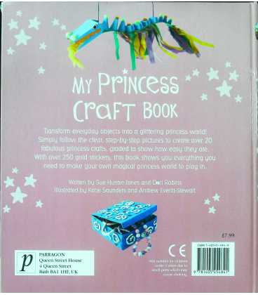 My Princess Craft Book Back Cover