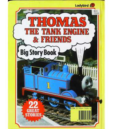 Thomas the Tank Engine Big Storybook Back Cover
