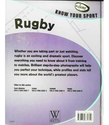 Rugby (Know Your Sport) Back Cover