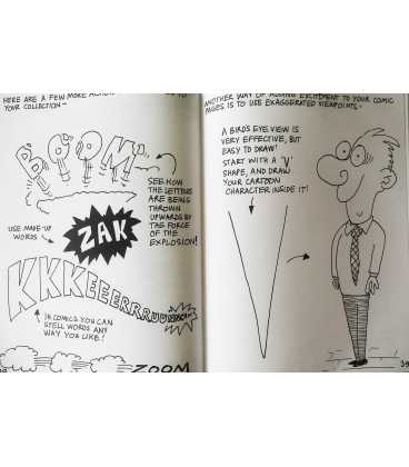 Learn to Draw Comics, Caricatures and Cartoon Strips with Peter Coupe Inside Page 2
