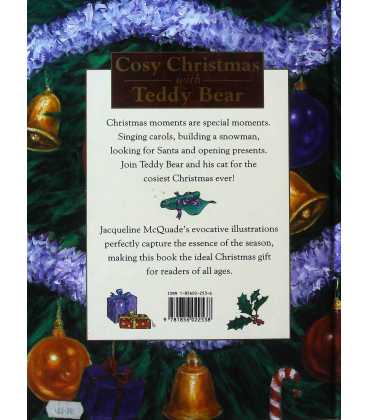 Cosy Christmas with Teddy Bear Back Cover