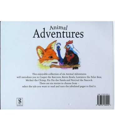Animal Adventures Back Cover