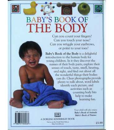 Baby's Book of the Body Back Cover