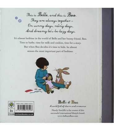 Belle & Boo and the Goodnight Kiss Back Cover