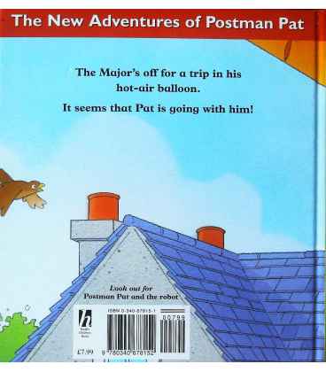 Postman Pat Takes Flight Back Cover