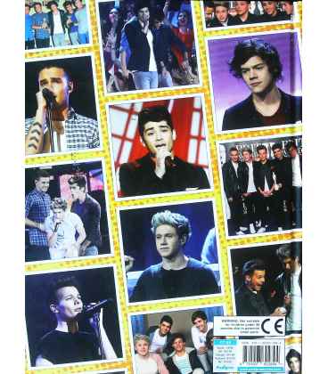 One Direction Special by Smash Hits Annual 2014 Back Cover