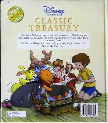 Disney Winnie the Pooh Classic Treasury Back Cover