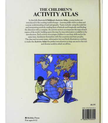 Children's Activity Atlas Back Cover