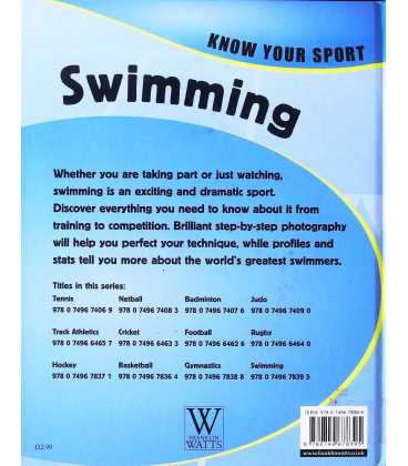 Swimming (Know Your Sport) Back Cover
