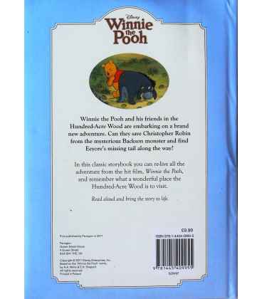 Winnie the Pooh Back Cover