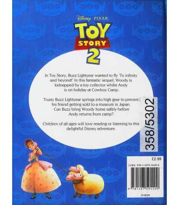 Toy Story 2 Back Cover