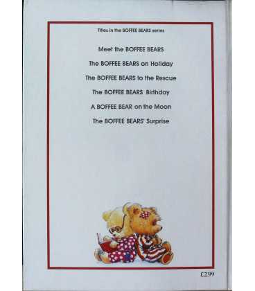 A Boffee Bear on the Moon Back Cover